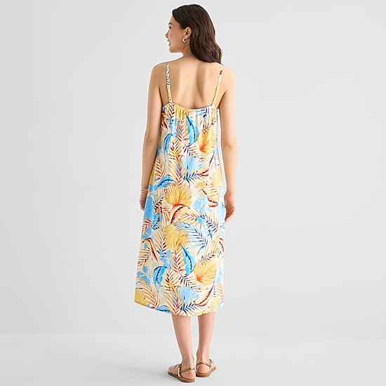 Hurley Womens Juniors Sleeveless Slip Dress