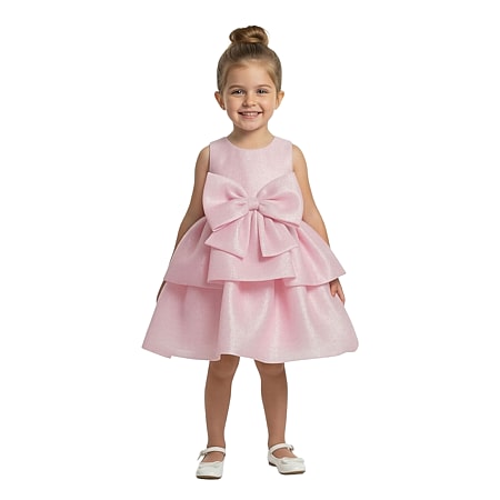 bonnie jean dresses Mia Floral Party Dress with Cardigan 3-6M / LAVENDER