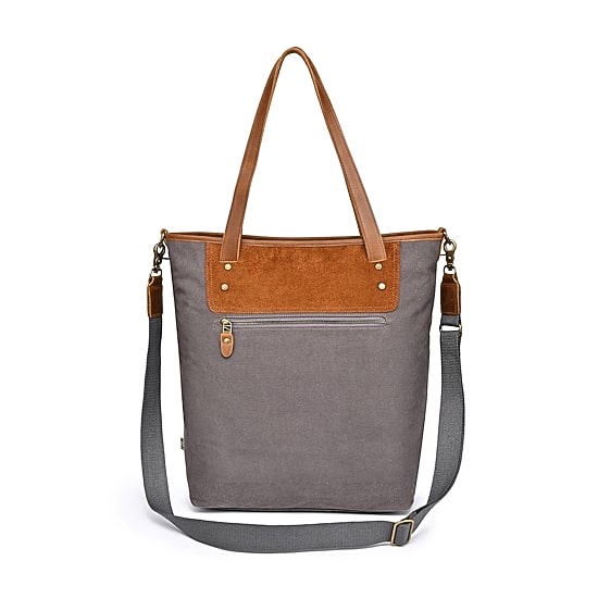 TSD Brand Valley Oak Convertible Travel Tote