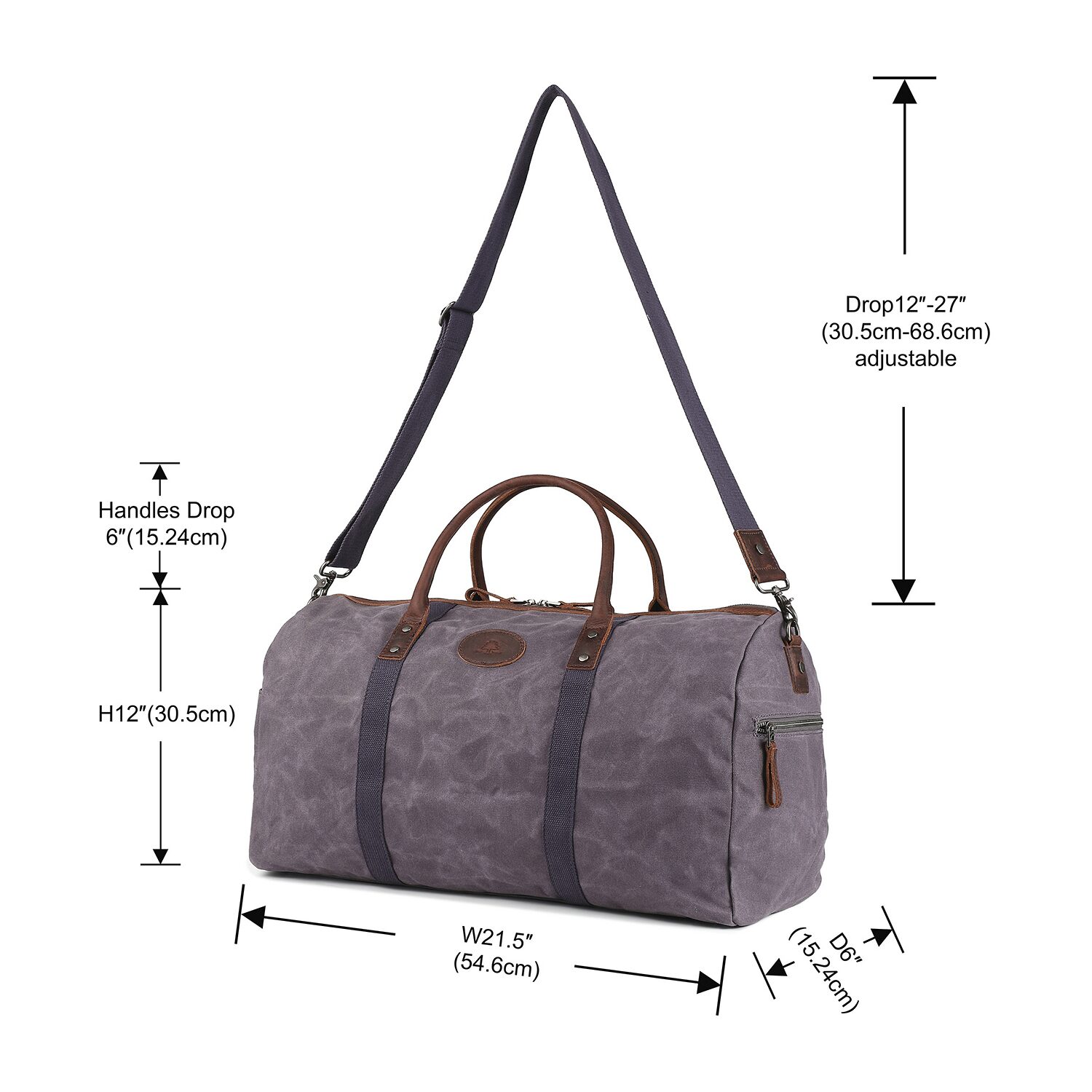 TSD Brand Hillside Duffel Bag