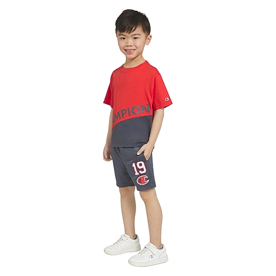 Champion Little Boys Knit 2-pc. Short Set