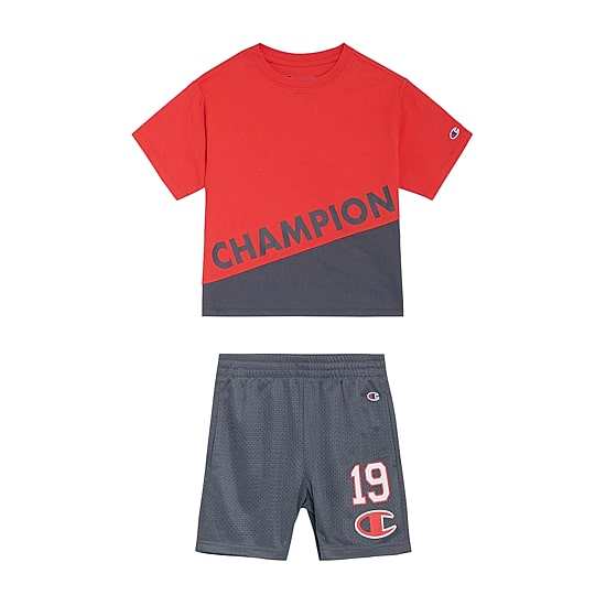 Champion Little Boys Knit 2-pc. Short Set