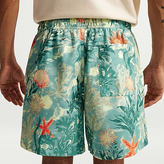 Nike Flow Mens 6" Mid Rise Workout Shorts