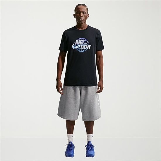 Nike Just Do It Mens Crew Neck Short Sleeve Classic Fit Graphic T-Shirt