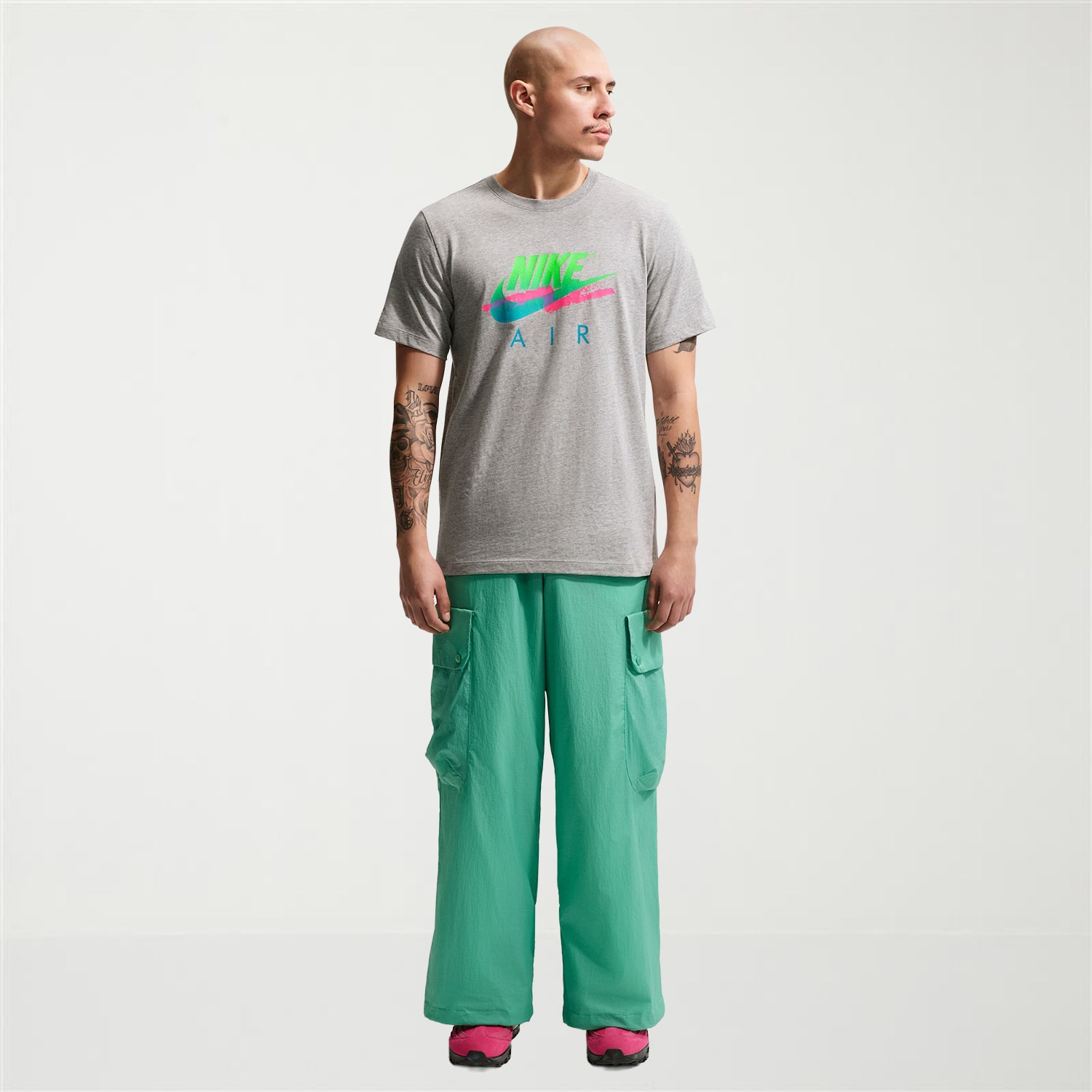 Nike Futura Mens Crew Neck Short Sleeve Classic Fit Graphic T-Shirt
