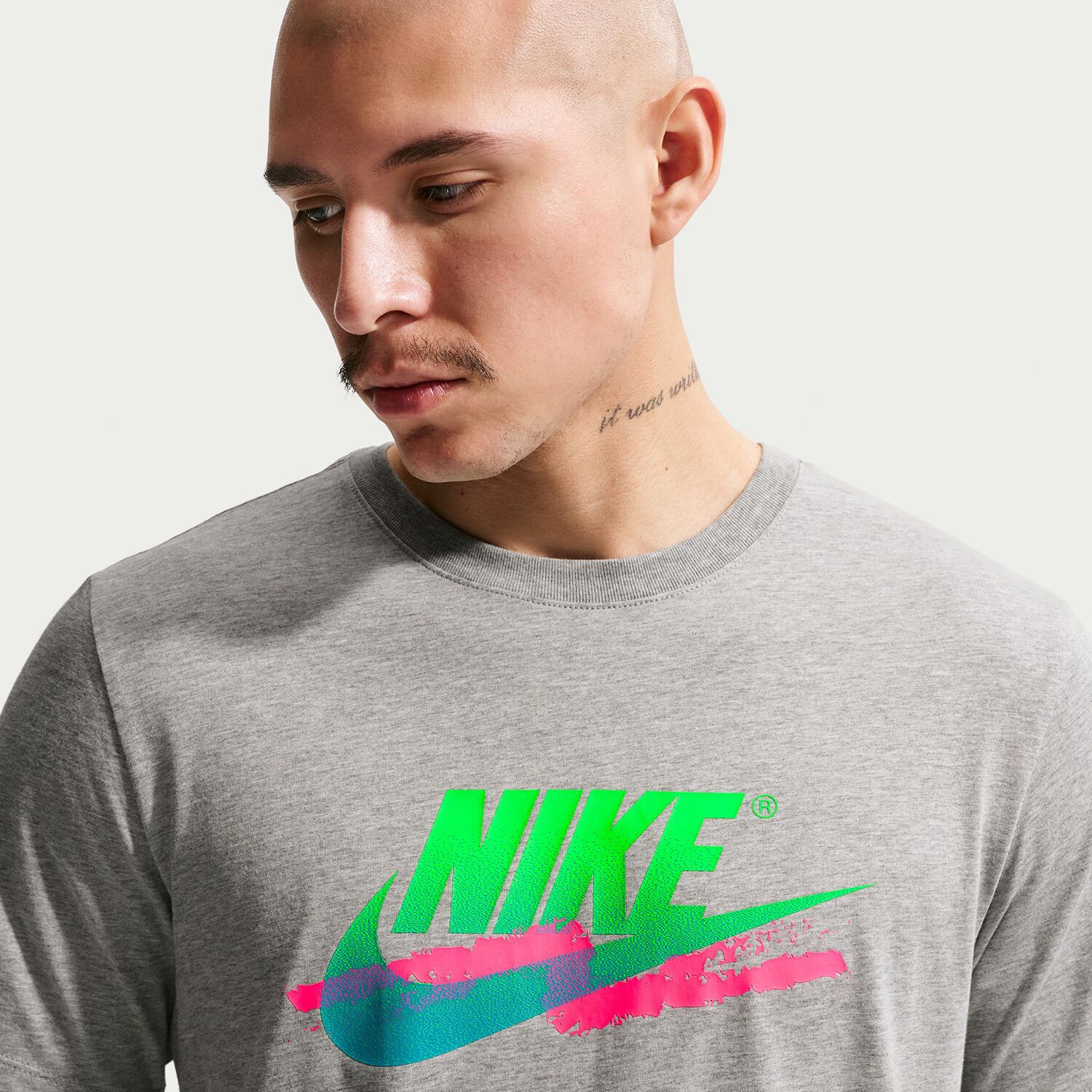 Nike Futura Mens Crew Neck Short Sleeve Classic Fit Graphic T-Shirt