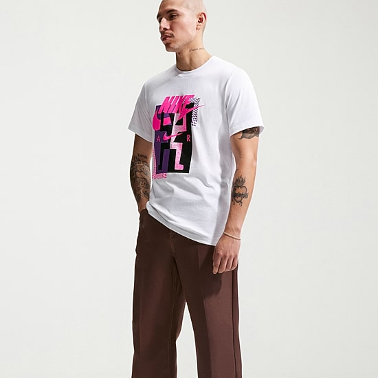 Nike Futura Mens Crew Neck Short Sleeve Classic Fit Graphic T-Shirt