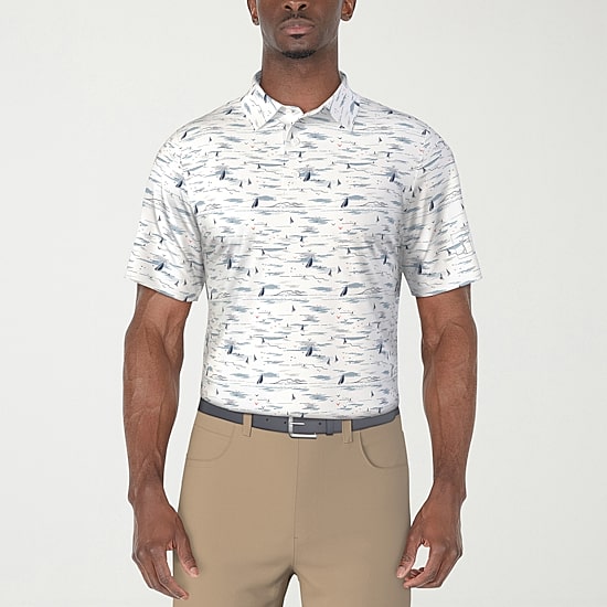 PGA TOUR No Mens Short Sleeve Polo Shirt