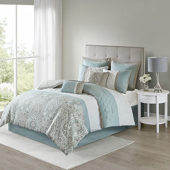 510 Design Josefina 8-pc. Midweight Embroidered Comforter Set