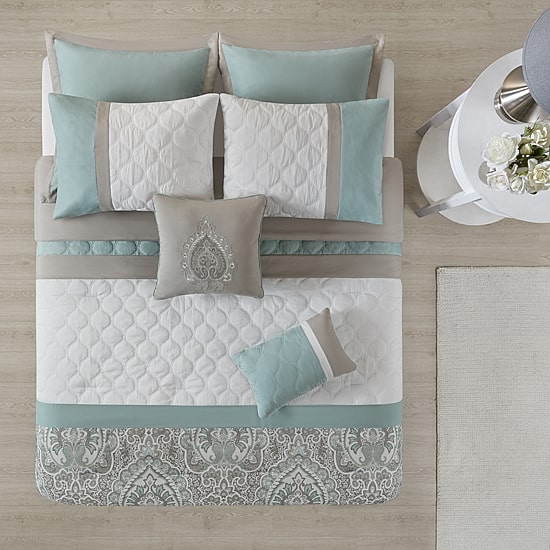 510 Design Josefina 8-pc. Midweight Embroidered Comforter Set