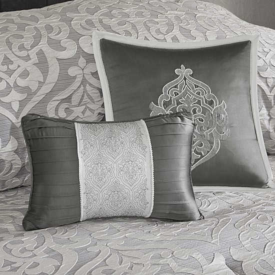 Madison Park Dillon 8-pc. Damask + Scroll Comforter Set