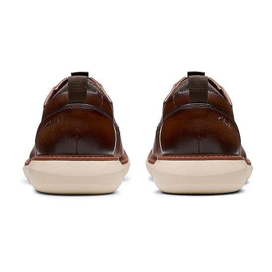 Clarks Brantin Plain Mens Round Closed Toe Oxford Shoes