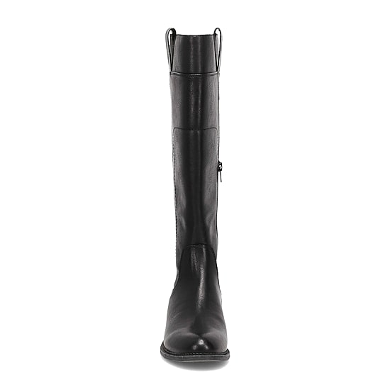 Frye and Co. Womens Giovanna Stacked Heel Riding Boots