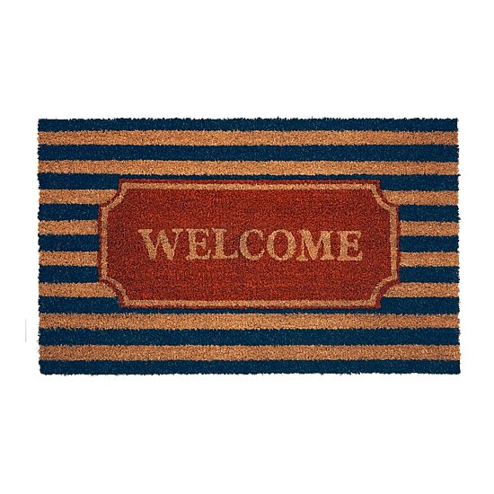 Achim Welcome Aboard Coir 18"X30" Doormat