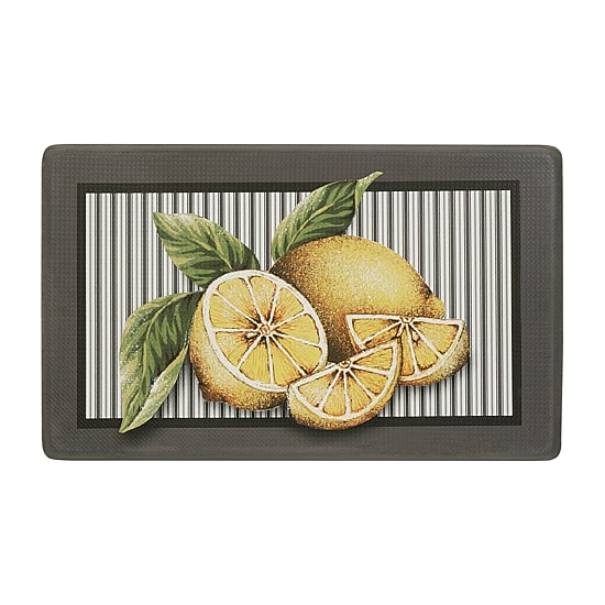 Achim Lemon Drop Anti-Fatigue 18"X30" Kitchen Mat