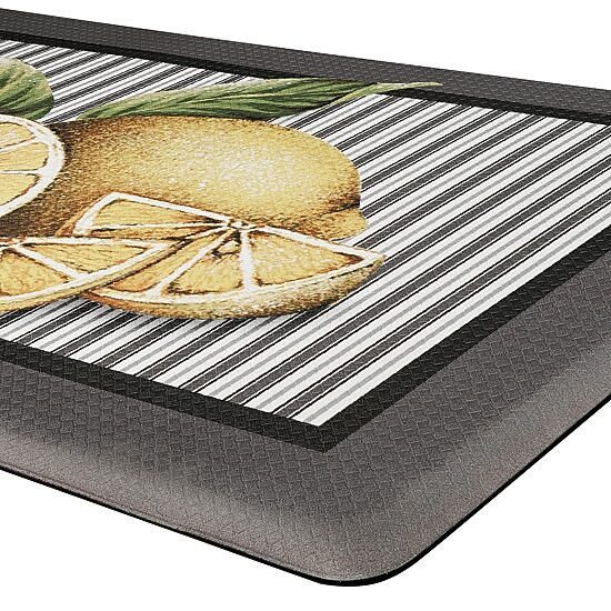 Achim Lemon Drop Anti-Fatigue 18"X30" Kitchen Mat