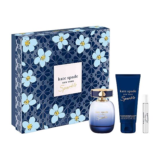 Kate Spade Sparkle Eau De Parfum Intense 3-Pc Gift Set ($146 Value) Perfume Set