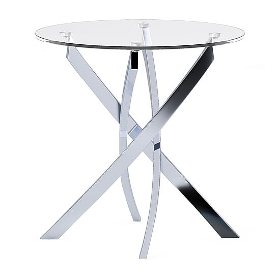 Furniture of America™ Newport Glass Top End Table