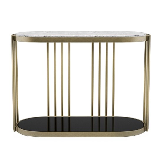 Furniture of America™ Aurora Storage Metal Console Table