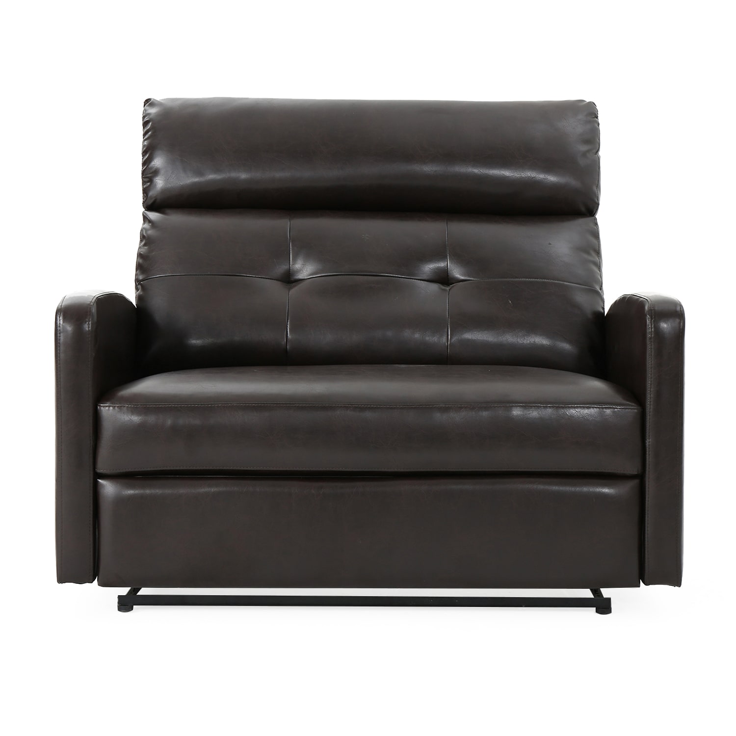 Halima Upholstery Track-Arm Loveseat