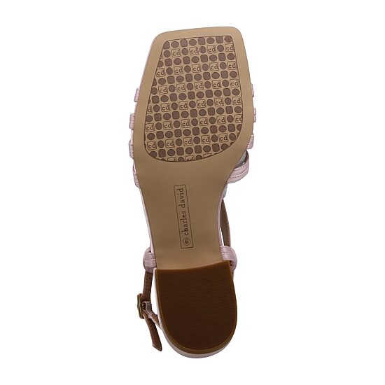 Charles David Womens Carson Adjustable Strap Flat Sandals