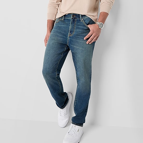 Arizona Mens Athletic Slim Fit Jean