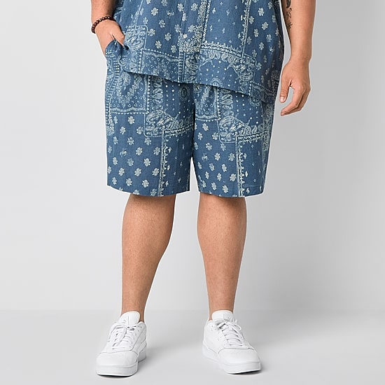 Arizona 8 1/2"& 9 1/2" Mens Big and Tall Pull-On Short