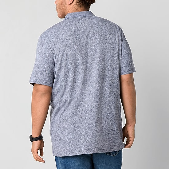Arizona Big and Tall Mens Classic Fit Short Sleeve Polo Shirt
