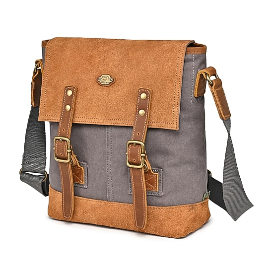 TSD Brand Valley Oak Crossbody Bag