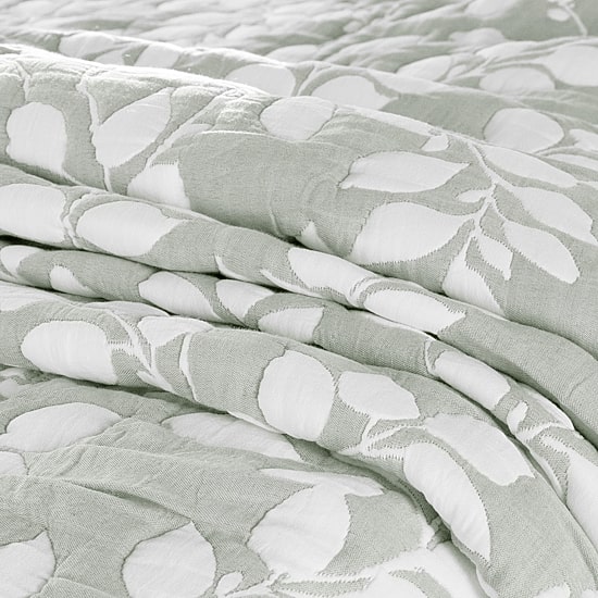 Awesome Home™ Leaves Jacquard 3-pc. Reversible Quilt Set