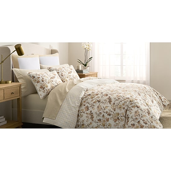 W by Wamsutta Garden Floral 3-pc. Reversible Duvet Cover Set