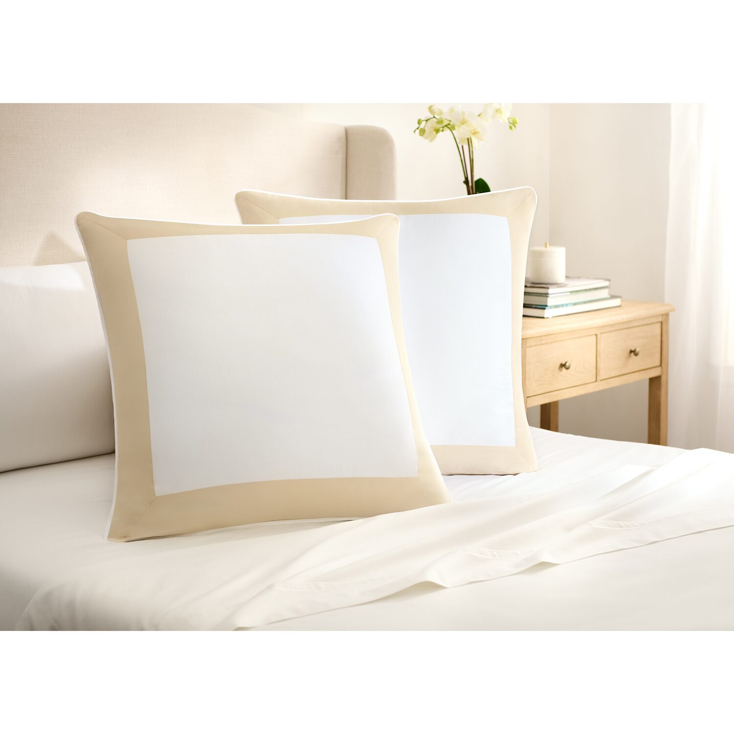 W by Wamsutta 2-pk. Pieced Frame Euro Sham