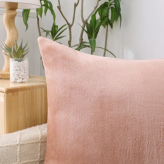 Regal Fur Square Throw Pillow
