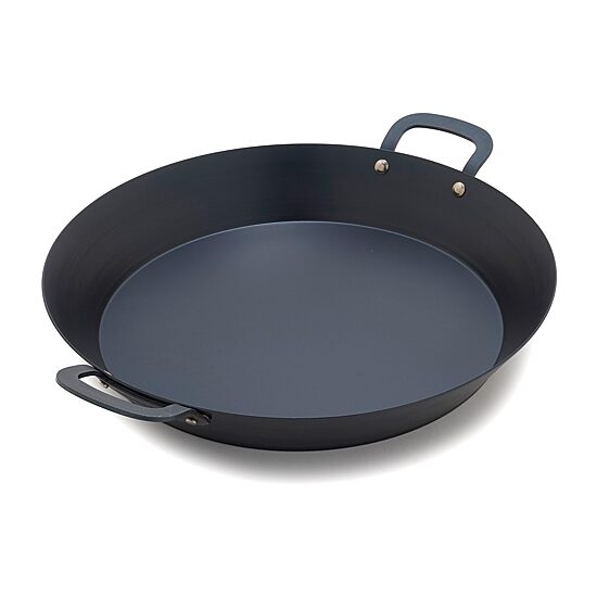 Bobby Flay By Greenpan Carbon Steel 15" Stir Paella Pan