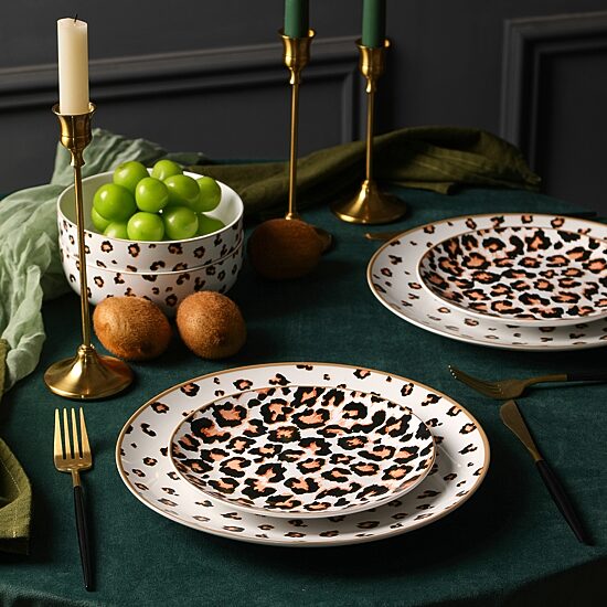 Christian Siriano New York Majestic 24-pc. Porcelain Dinnerware Set