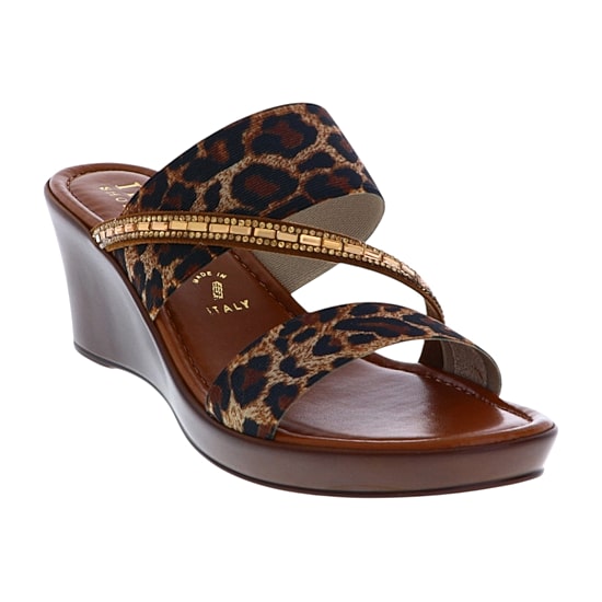Italian Shoemakers Womens Wedge Sandals
