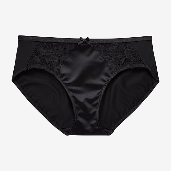 Ambrielle Tulip Lace Shine Hipster Panty