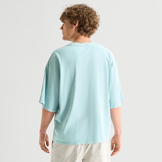 Arizona Oversized Boxy Fit Mens Crew Neck Short Sleeve T-Shirt