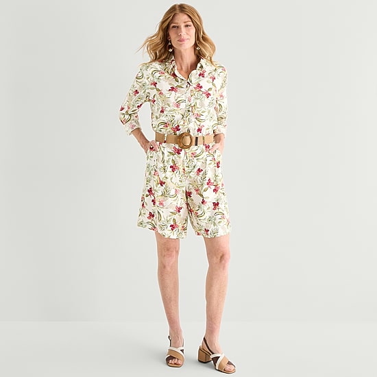 Liz Claiborne Womens Long Sleeve Blouse