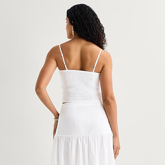 Bold Elements Womens Sweetheart Neck Sleeveless Bandeau