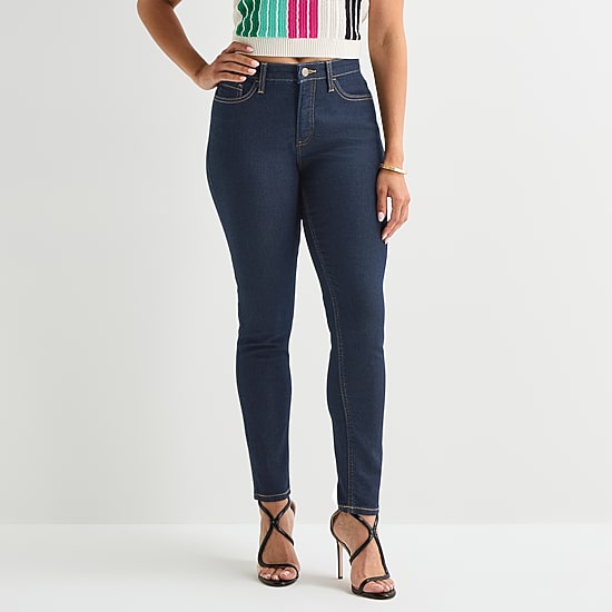 Bold Elements Womens High Rise Slim Leg Jean
