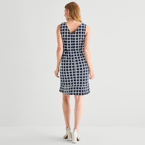 Maya Brooke Womens Jacket Dress