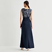 long dark blue dress and jcpenney formal flowy Try-On Haul: Chic & Affordable Finds jcpenney | Dresses | Navy