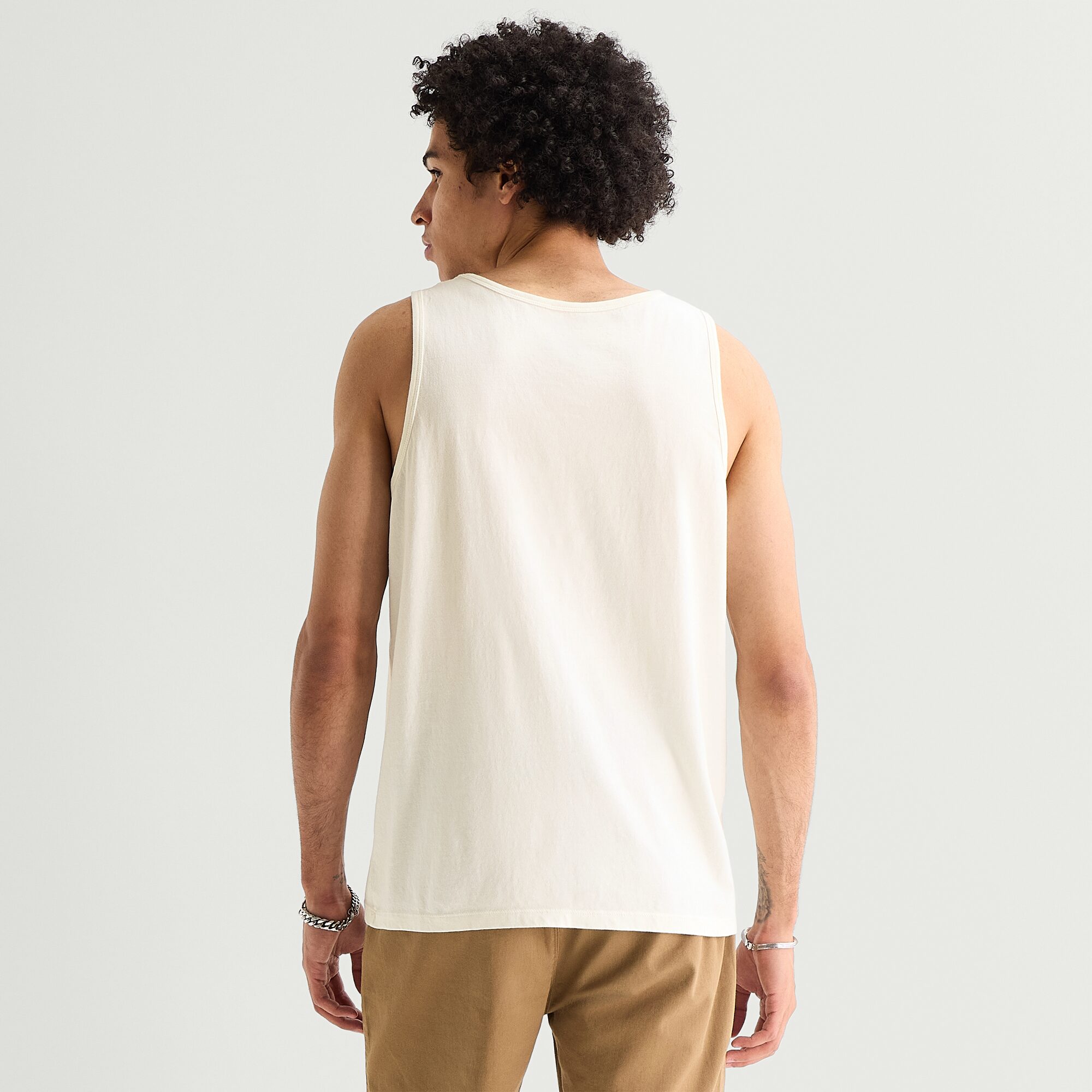 Arizona Mens Crew Neck Sleeveless Tank Top