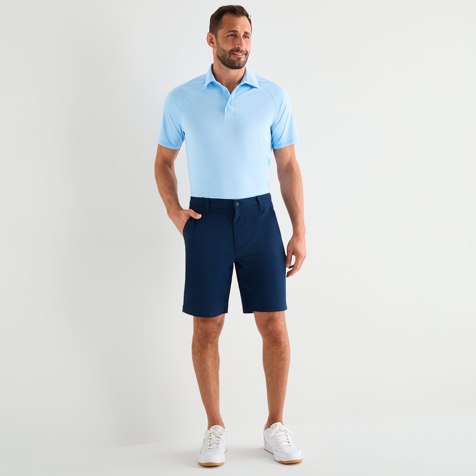 Xersion Mens Short Sleeve Polo Shirt