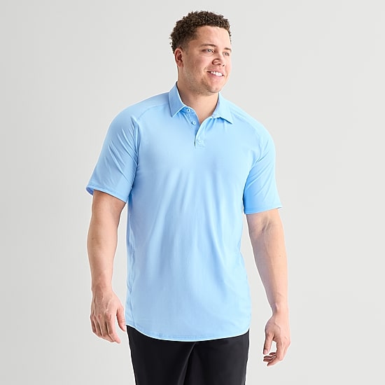 Xersion Big and Tall Mens Short Sleeve Polo Shirt - JCPenney