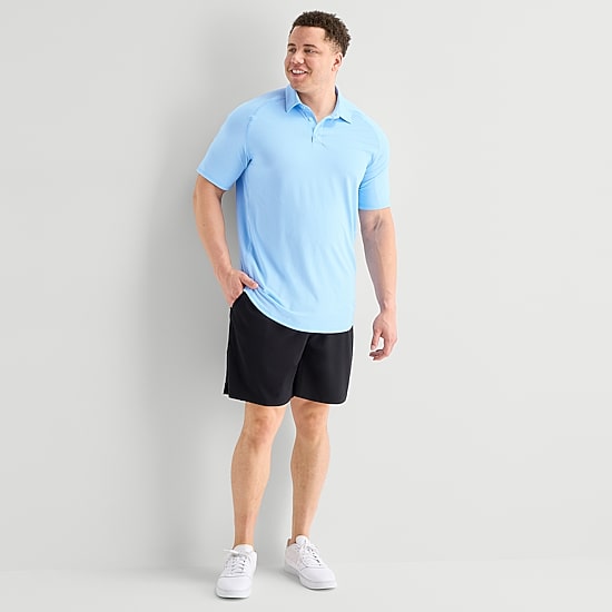 Xersion Big and Tall Mens Short Sleeve Polo Shirt