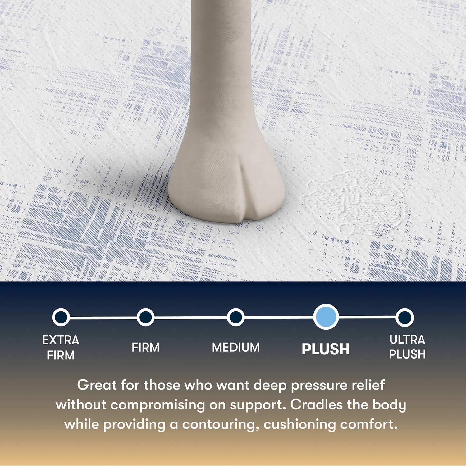 The Serta Perfect Sleeper Morningdale Hybrid 14.5" Plush Tight Top