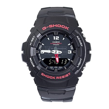 Casio G-Shock Mens Multi-Function Digital Gray Strap Watch Gd350-8