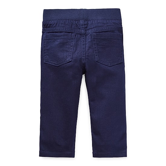 Okie Dokie Baby Boys Straight Original Fit Pull-On Pant